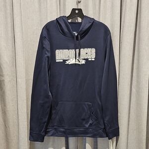 Rileys Resort Wear Navy Blue Hoodie "Adirondacks" Mountains NY